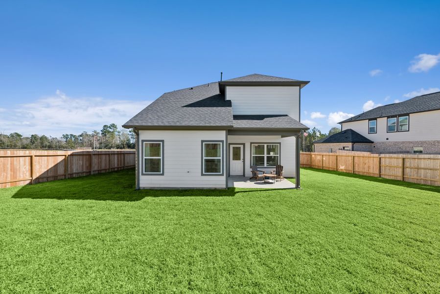 The Robin II- Rear Covered Patio