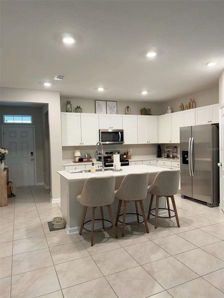 Furnished interior view inside a new home in The Trails, Palm Coast (Image 6).