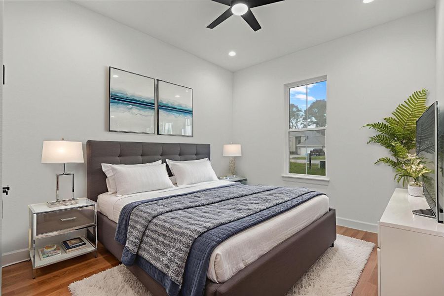 Furnished interior view inside a new home in , Dayton (Image 16).