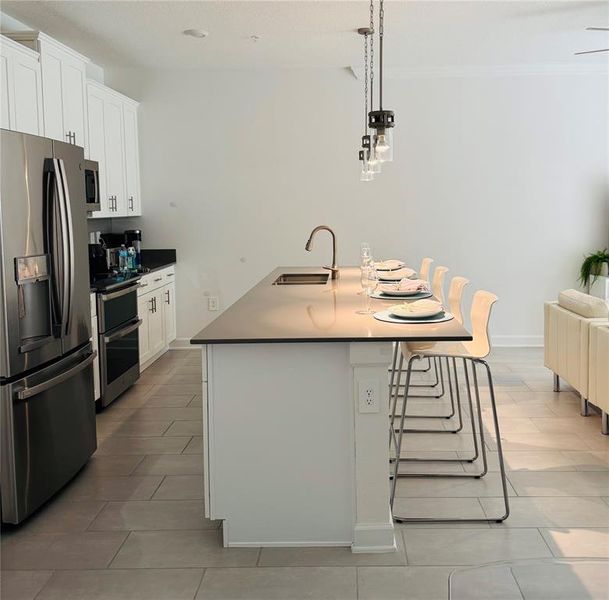 Furnished interior view inside a new home in , Kissimmee (Image 44).