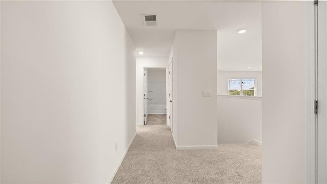 Spacious, unfurnished interior of a new home in The Preserve at Agricultural Village, Perry (Image 15).