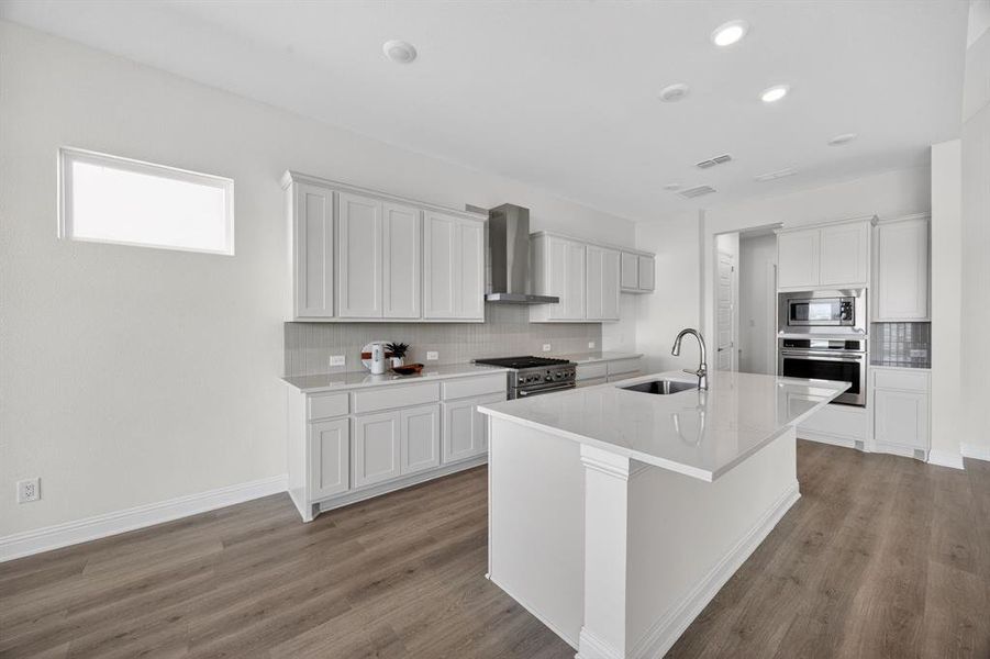 Furnished interior view inside a new home in Highland Crossing, Celina (Image 5).