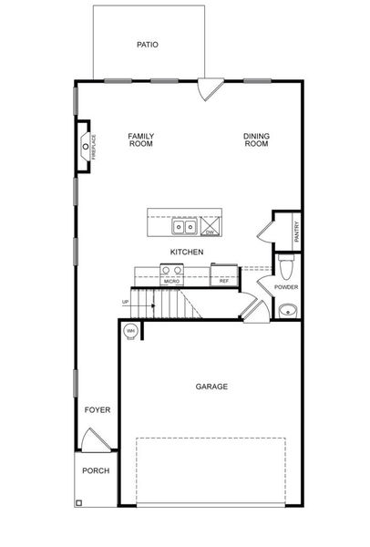 2D floor plan layout for the The Lenox II by Direct Residential Communities in Creekside Village, Lithonia, GA (Image 6). 2D floor plan layout for the The Lenox II by Direct Residential Communities in Creekside Village, Lithonia, GA (Image 6).