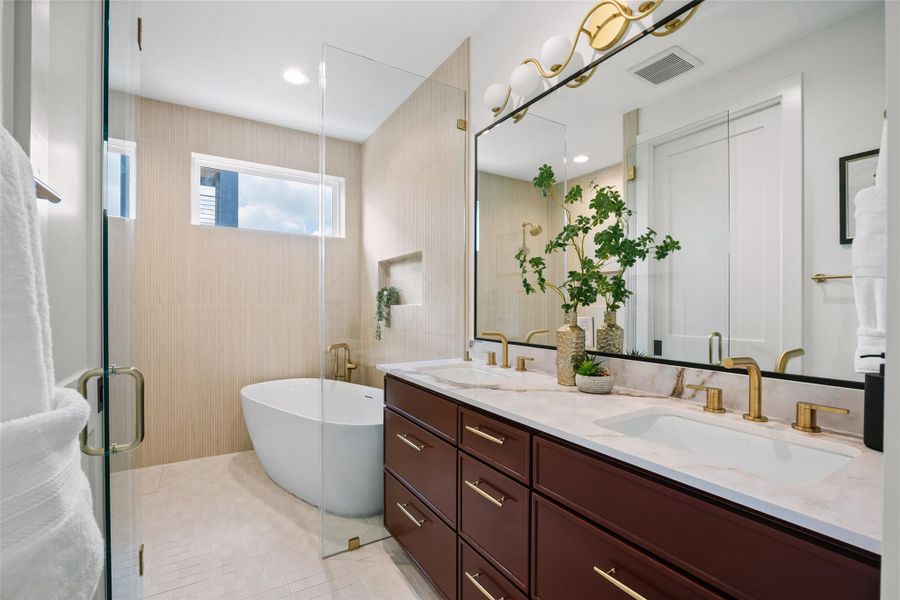 Furnished interior view inside a new home in , Austin (Image 8).