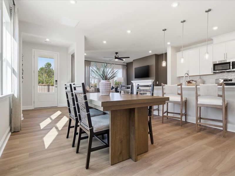 Representative furnished interior of a home built from the York by Tri Pointe Homes in Grahym at Southbridge, Fort Mill (Image 12). Representative furnished interior of a home built from the York by Tri Pointe Homes in Grahym at Southbridge, Fort Mill (Image 12).