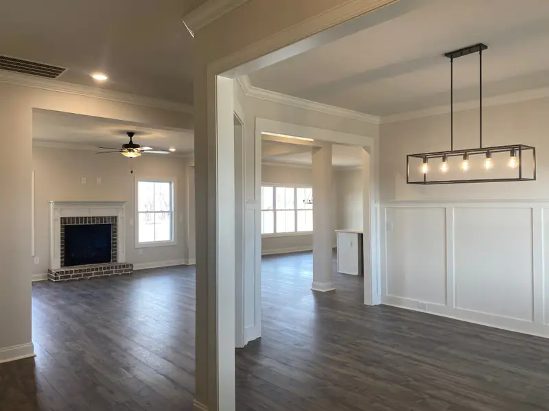 Spacious, unfurnished interior of a new home in Cherokee Knoll, Williamston (Image 9).