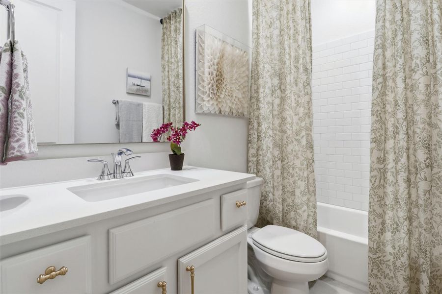 Furnished interior view inside a new home in , Brookshire (Image 6).