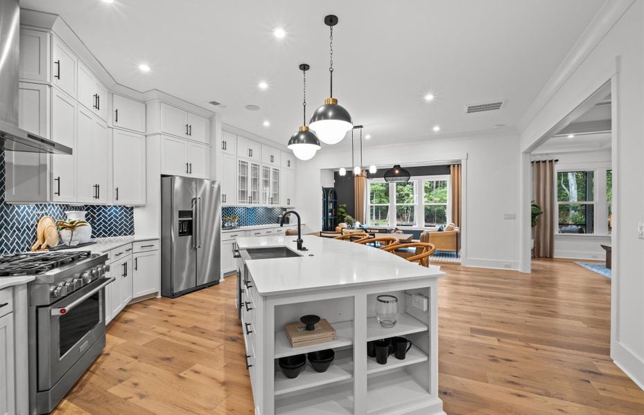 Representative furnished interior of a home built from the Stonegate by Pulte Homes in The Retreat at Carolina Ridge, Harrisburg (Image 62).