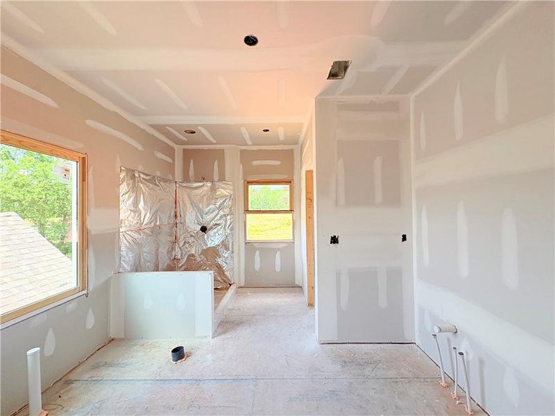 In-progress construction of a new home in The Tillery, Marietta, GA (Image 85).