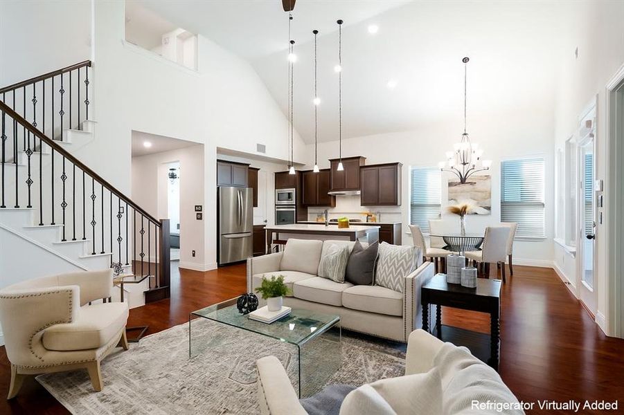 You’d never guess this isn’t a brand-new home — it’s been maintained beautifully. The open, light-filled layout gives it a super spacious feel, way beyond the square footage.