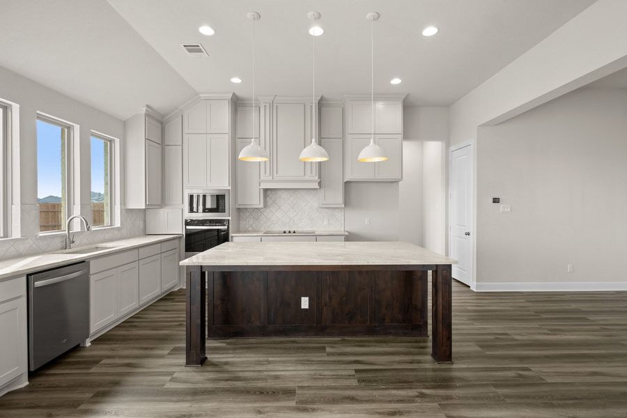 Furnished interior view inside a new home in Chapel Ridge, Waco (Image 7).