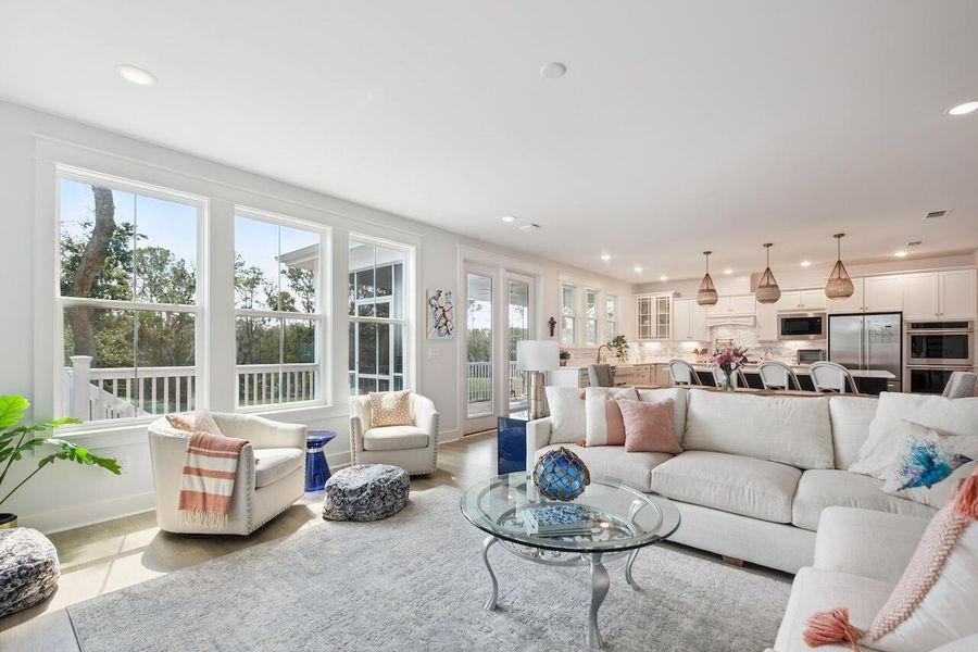 Furnished interior view inside a new home in , Mount Pleasant (Image 5).