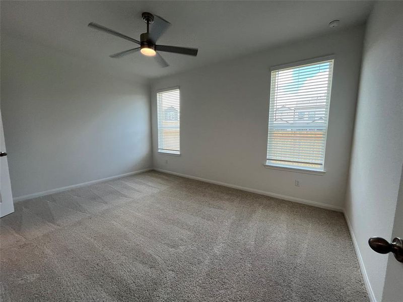 Spacious, unfurnished interior of a new home in Wellspring, Round Rock (Image 16). Spacious, unfurnished interior of a new home in Wellspring, Round Rock (Image 16).