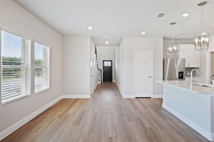 Photo is not of the actual home, but is an inspirational photo of builder’s model home and may depict options, furnishings, and/or decorator features that are not included.