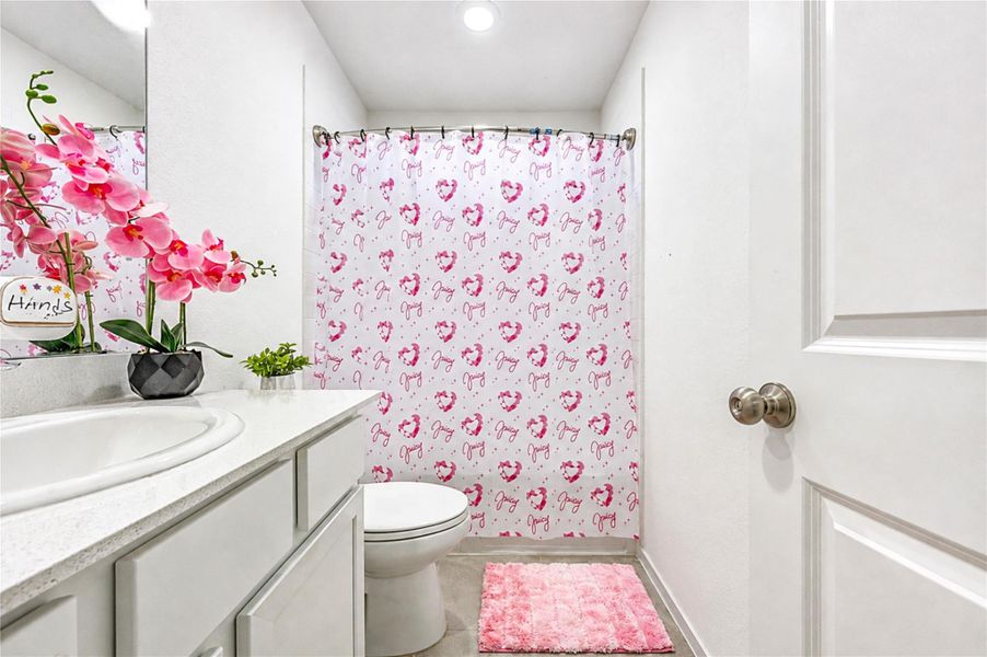 Furnished interior view inside a new home in Harvest Green, Richmond (Image 42).