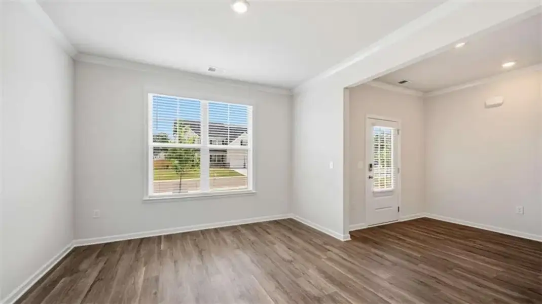 Spacious, unfurnished interior of a new home in Independence, Loganville (Image 27). Spacious, unfurnished interior of a new home in Independence, Loganville (Image 27).