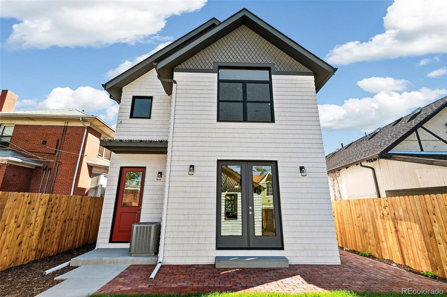 Exterior details and patio area of a home in , Denver (Image 26).
