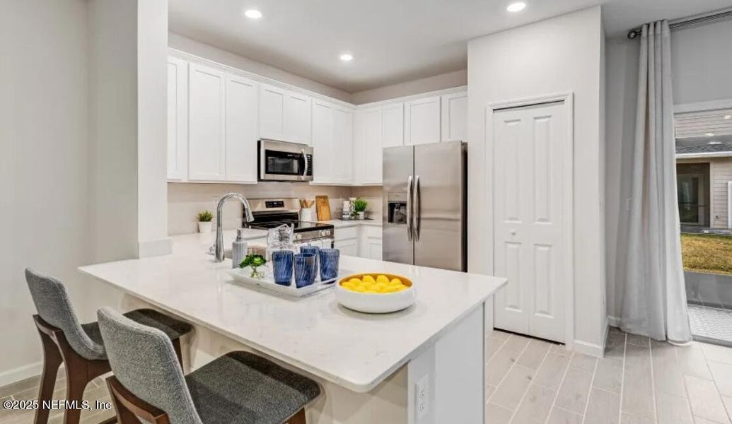 Furnished interior view inside a new home in , St. Augustine (Image 10).