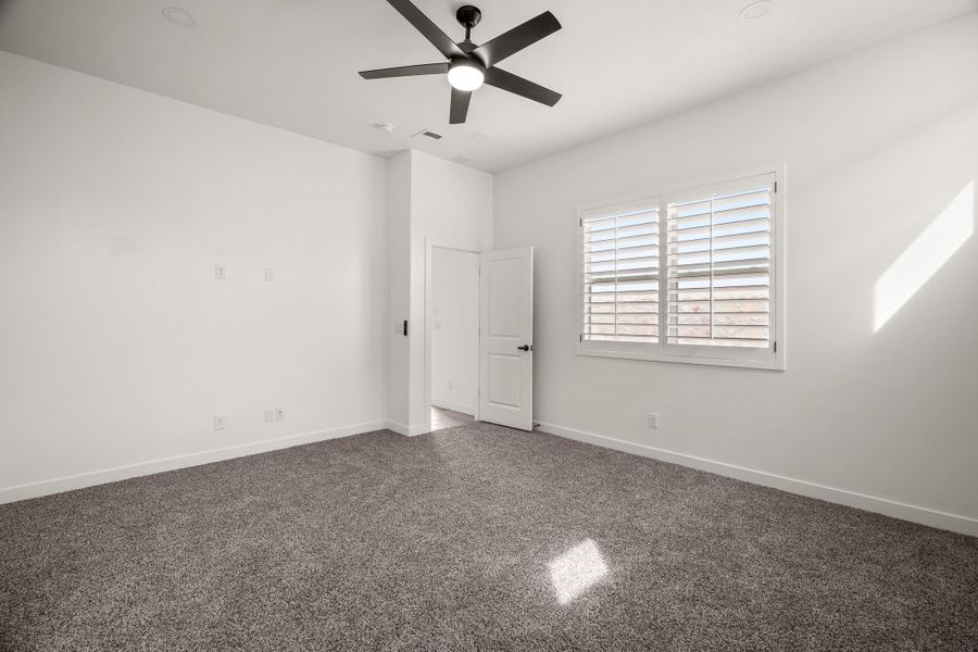 Representative unfurnished interior of a home built from the Sand Hills by LEH. Homes in Tierra Del Este 90, El Paso (Image 28). Representative unfurnished interior of a home built from the Sand Hills by LEH. Homes in Tierra Del Este 90, El Paso (Image 28).