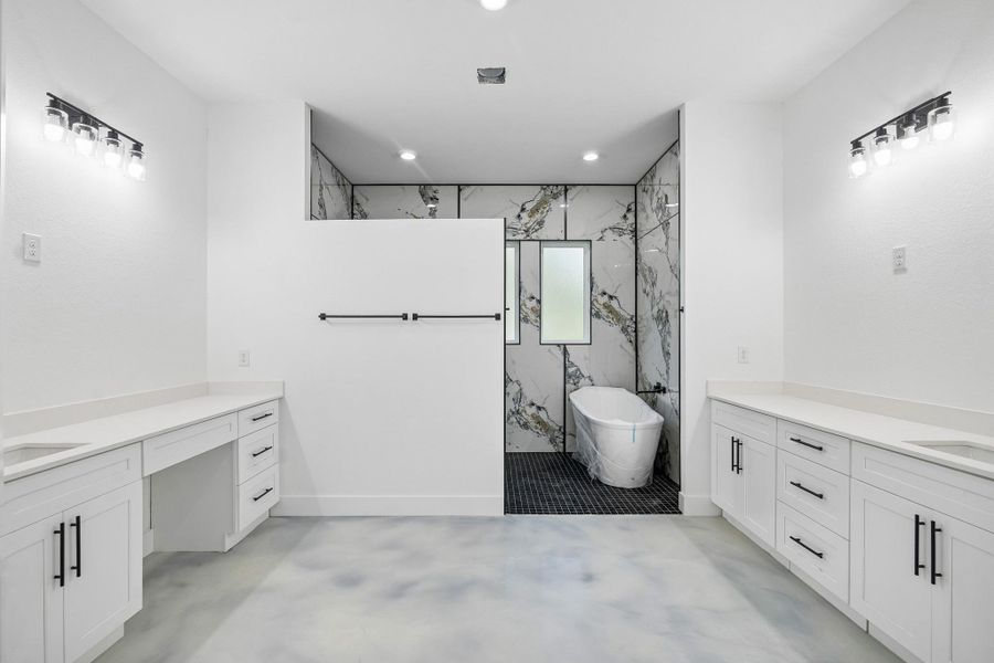 Furnished interior view inside a new home in , Huntsville (Image 9).