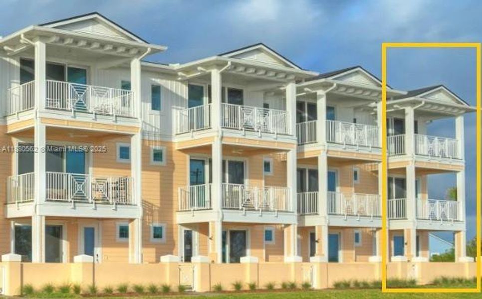 Front exterior of a new home in Verona Oceanside, Ormond Beach, FL, highlighting curb appeal (Image 1).