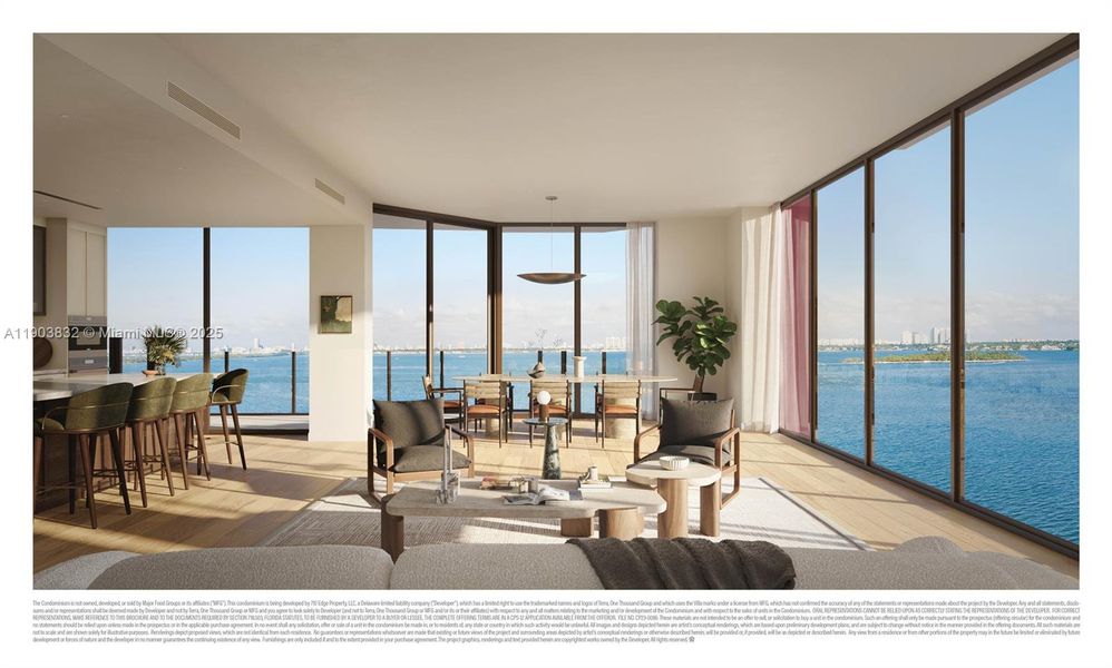 Furnished interior view inside a new home in , Miami (Image 12). Furnished interior view inside a new home in , Miami (Image 12).