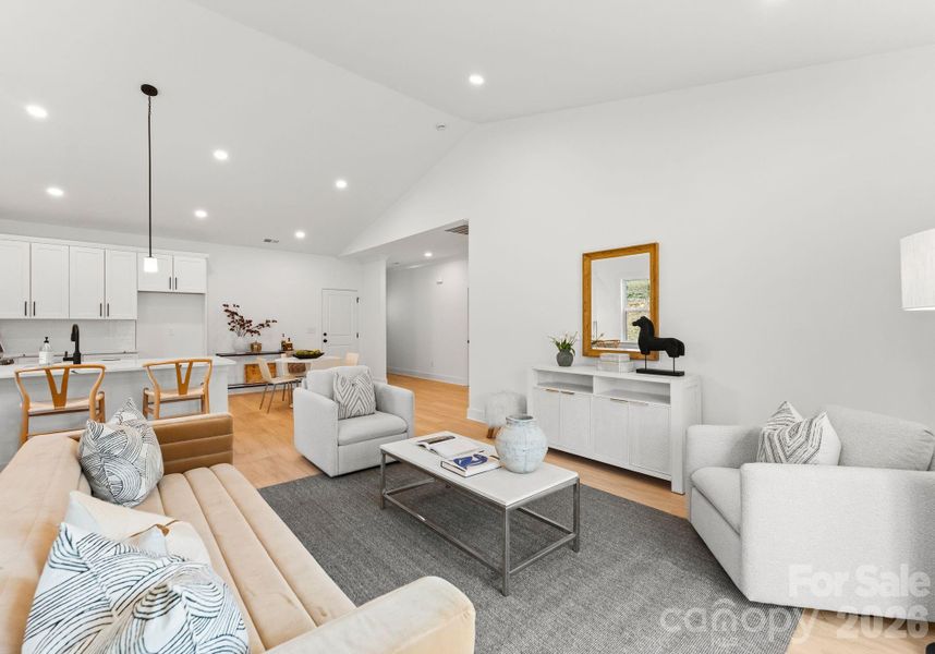 Furnished interior view inside a new home in , Shelby (Image 9). Furnished interior view inside a new home in , Shelby (Image 9).