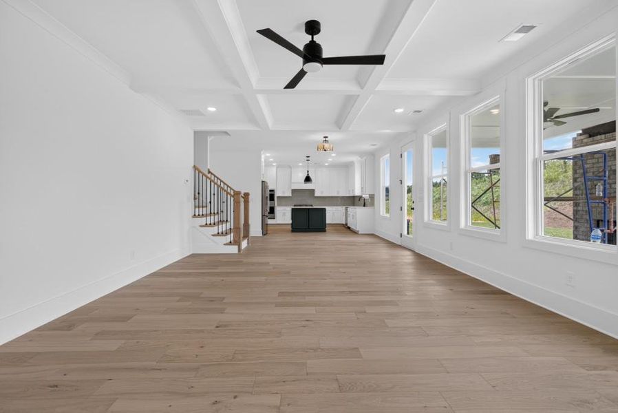 Spacious, unfurnished interior of a new home in Livingstone Park, Kennesaw (Image 23).