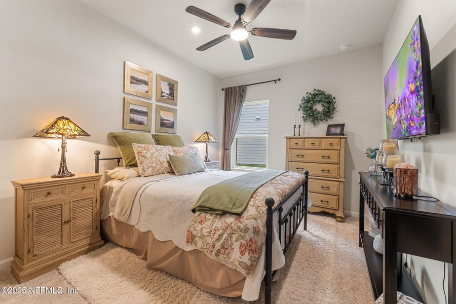 Furnished interior view inside a new home in Seminole Palms Single-Family Homes, Palm Coast (Image 31).
