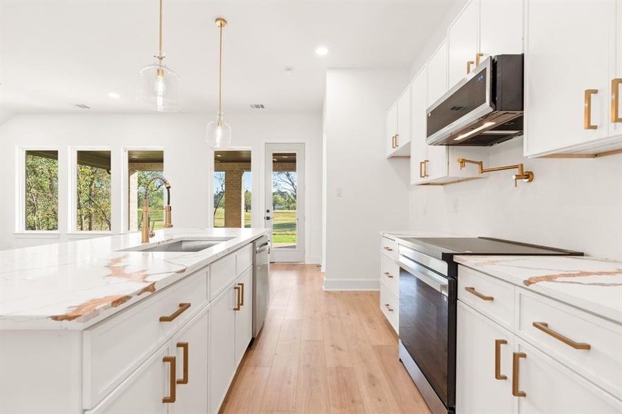 Furnished interior view inside a new home in , Whitney (Image 9). Furnished interior view inside a new home in , Whitney (Image 9).