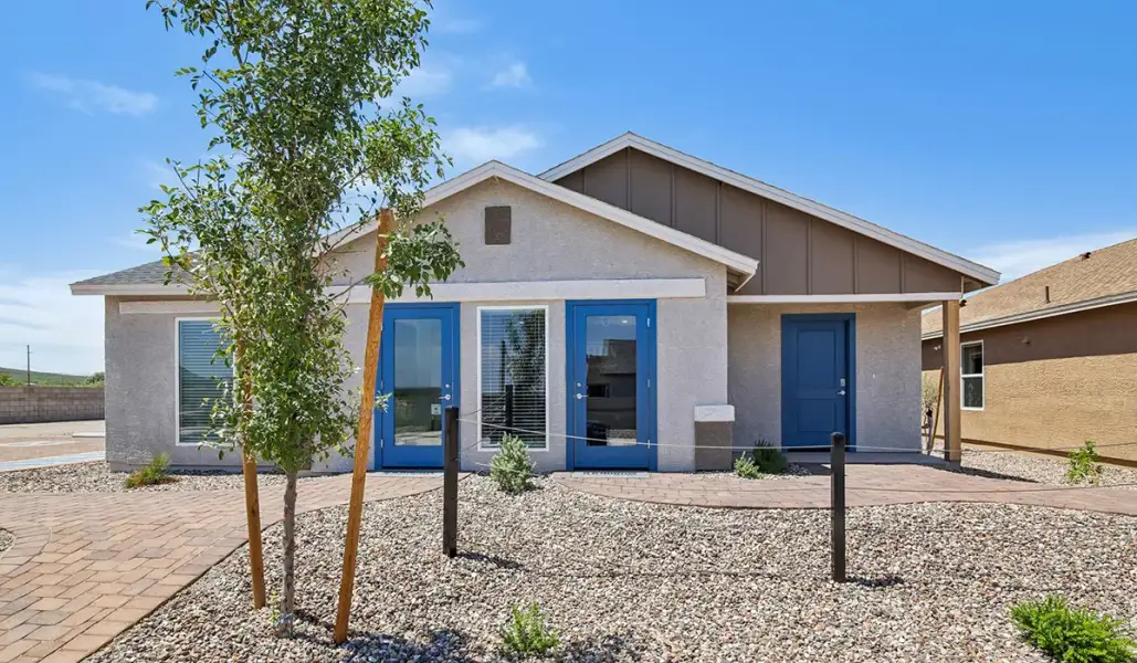 Representative exterior photo of a completed home built from the Cedar - T30C by D.R. Horton in Sorrel Ridge Estates, Tucson, AZ (Image 23). Representative exterior photo of a completed home built from the Cedar - T30C by D.R. Horton in Sorrel Ridge Estates, Tucson, AZ (Image 23).