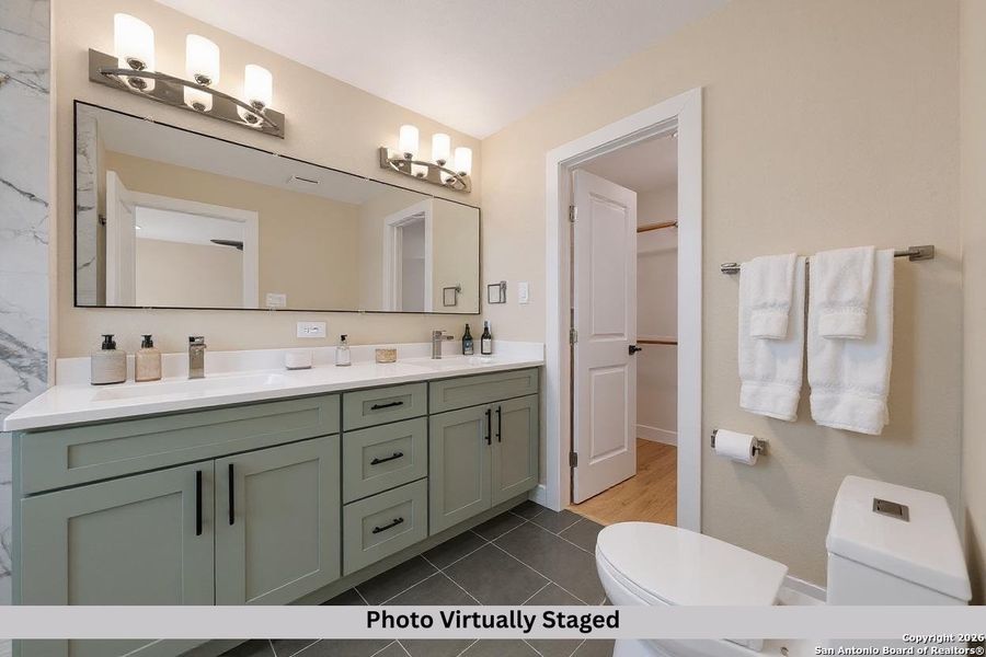 Furnished interior view inside a new home in , San Antonio (Image 14).