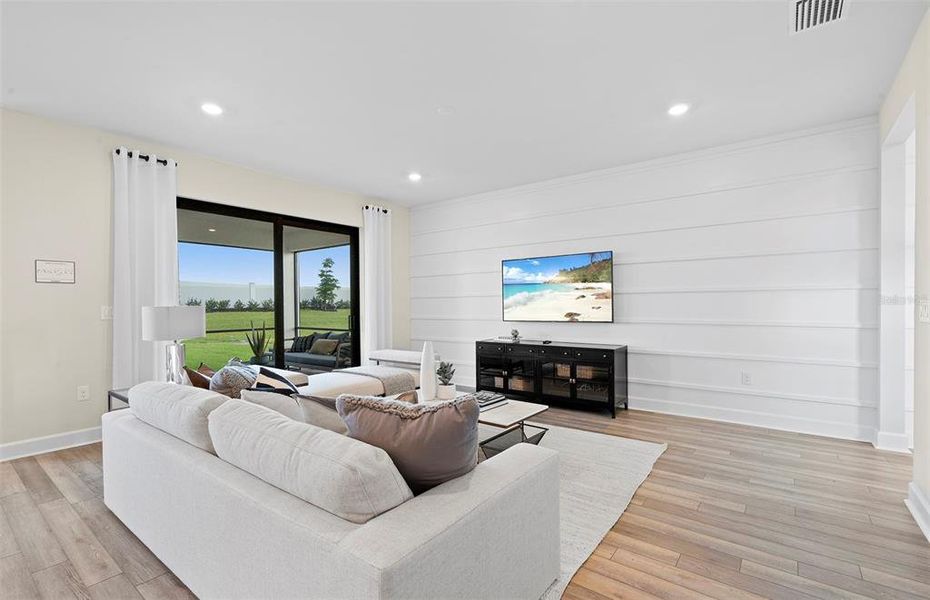 Furnished interior view inside a new home in Talon Preserve on Palmer Ranch, Nokomis (Image 10).
