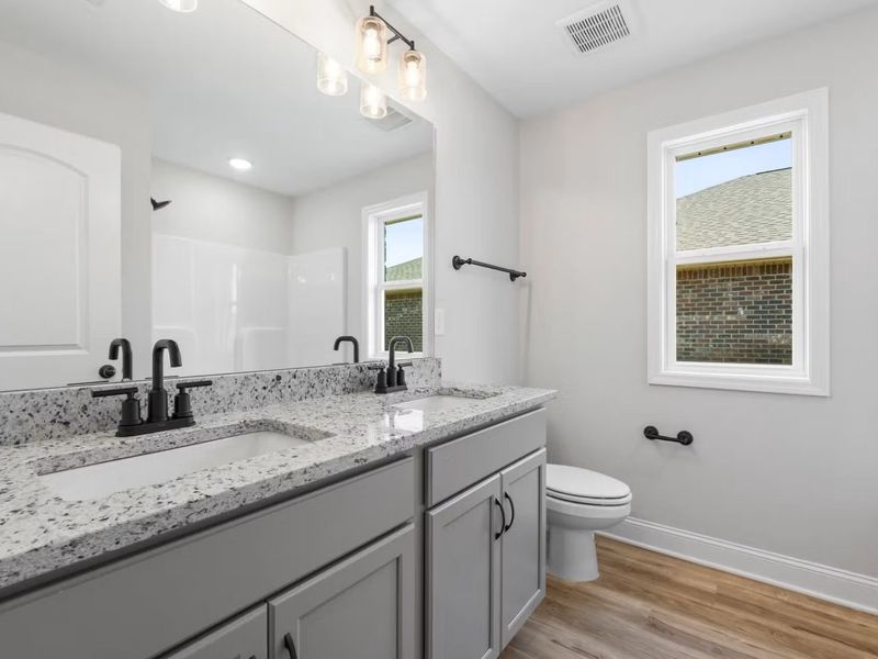 Furnished interior view inside a new home in Meadow Ridge Estates, Josephine (Image 11).