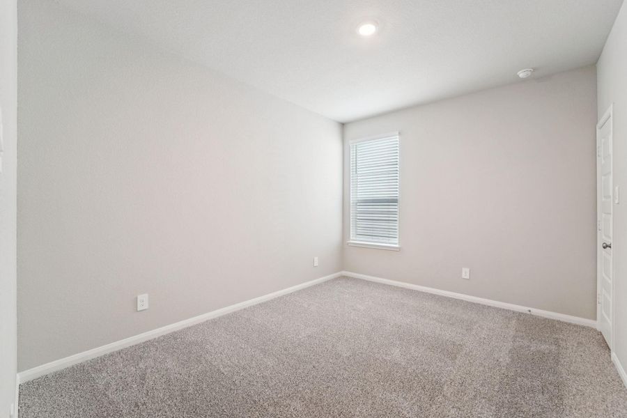 Spacious, unfurnished interior of a new home in Spring Brook Village - Luxe Series, Houston (Image 25). Spacious, unfurnished interior of a new home in Spring Brook Village - Luxe Series, Houston (Image 25).