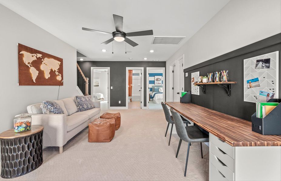 Furnished interior view inside a new home in Oakley Pointe, Moncks Corner (Image 6). Furnished interior view inside a new home in Oakley Pointe, Moncks Corner (Image 6).
