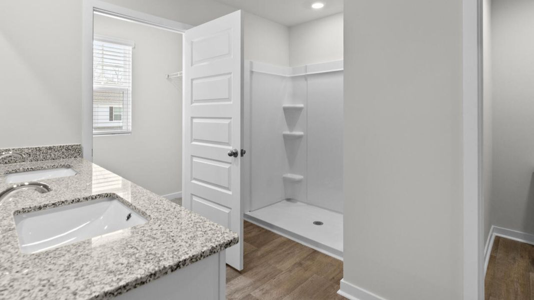 Furnished interior view inside a new home in Sidbury Station, Castle Hayne (Image 9).