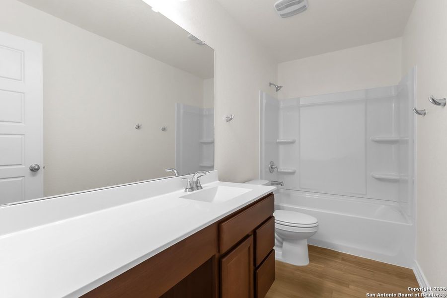 Furnished interior view inside a new home in Southton Cove, Elmendorf (Image 6). Furnished interior view inside a new home in Southton Cove, Elmendorf (Image 6).