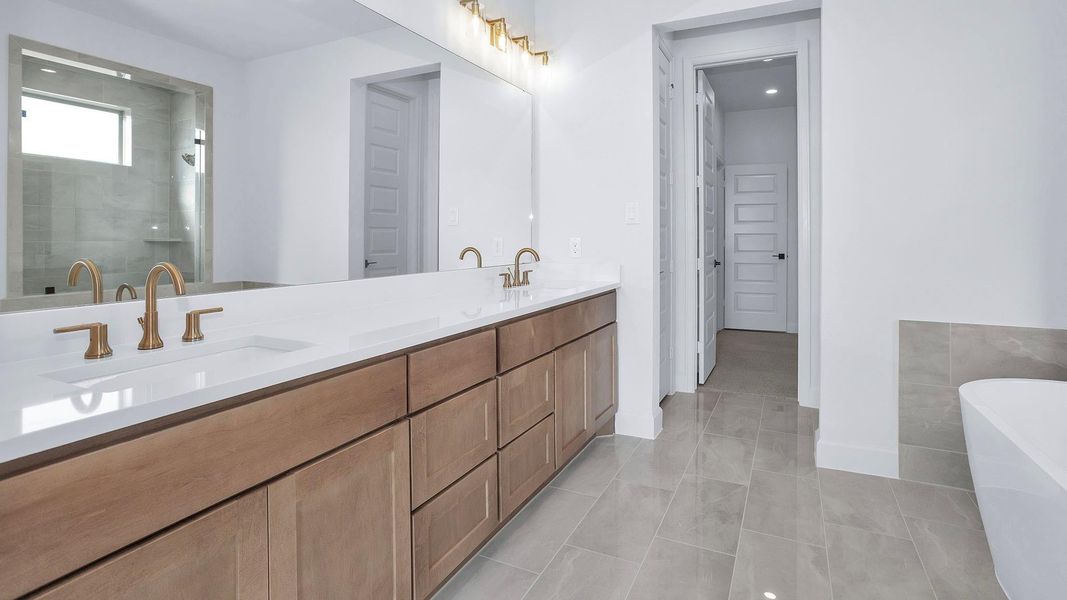 Furnished interior view inside a new home in Briarley, Montgomery (Image 4).