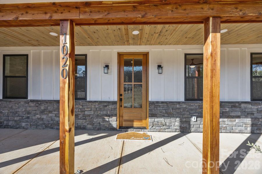 Exterior details and patio area of a home in , Salisbury (Image 28).