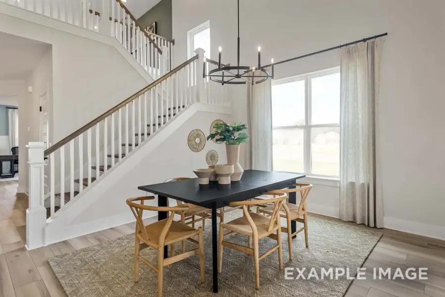 Furnished interior view inside a new home in Bradshaw Farms, Mount Juliet (Image 8).