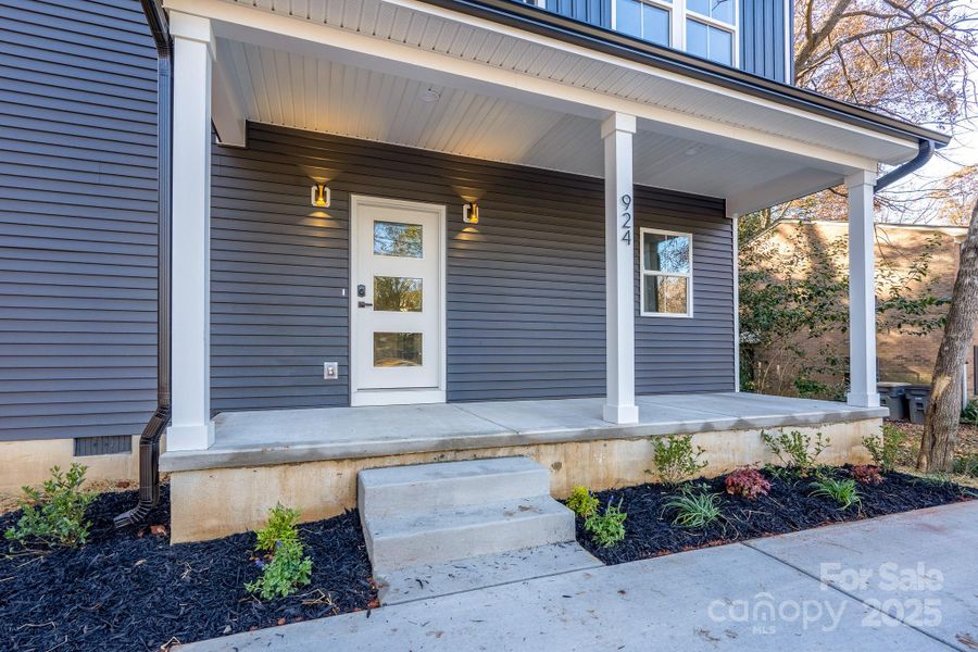 Exterior details and patio area of a home in , Kannapolis (Image 21).