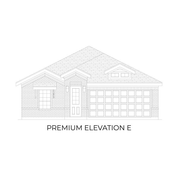 Representative rendering of the exterior for the Kennedy Select F by First Texas Homes (Image 14).