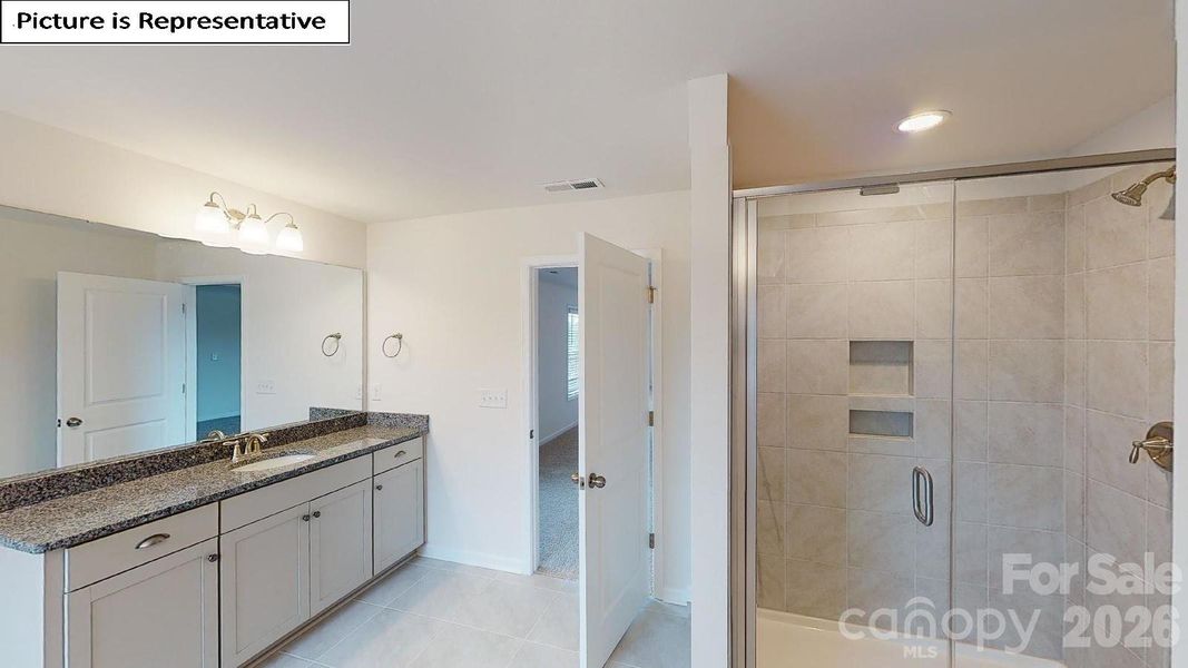 Furnished interior view inside a new home in Sylvan Creek, Denver (Image 7).
