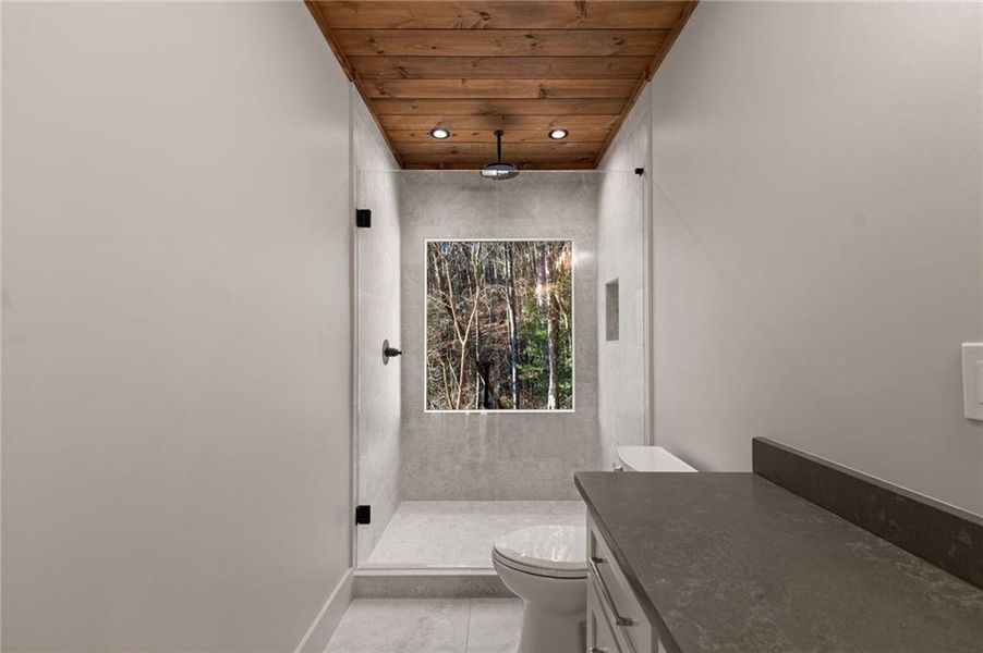 Exterior details and patio area of a home in , Blue Ridge (Image 30).