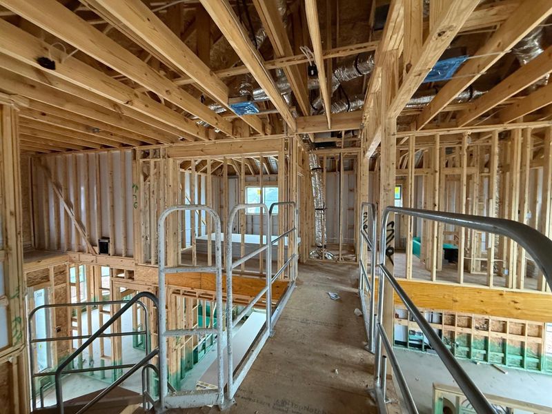 In-progress construction of a new home in Candela, Richmond, TX (Image 9).