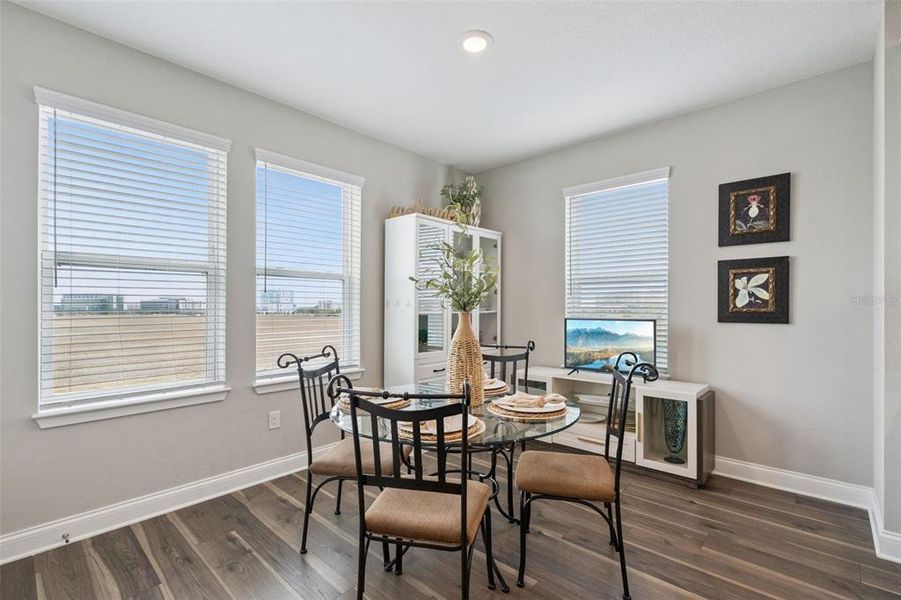 Furnished interior view inside a new home in , Orlando (Image 18). Furnished interior view inside a new home in , Orlando (Image 18).