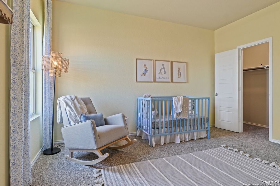 Furnished interior view inside a new home in Blue Ridge Ranch, San Antonio (Image 11).