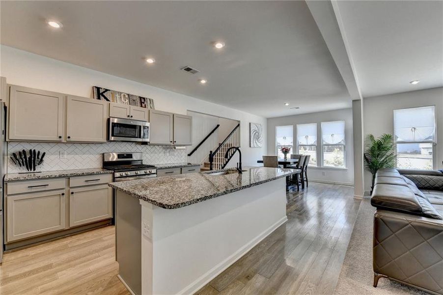 Furnished interior view inside a new home in Sweetbay Farm, Lawrenceville (Image 14).