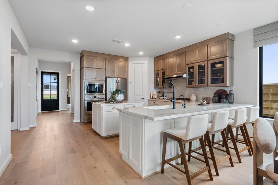 Furnished interior view inside a new home in Austin Point, Richmond (Image 5). Furnished interior view inside a new home in Austin Point, Richmond (Image 5).